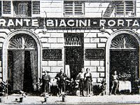 1927 ristorante Biagini  via Saluzzo 3 aperto nel 1927, dal 2001 Urbani